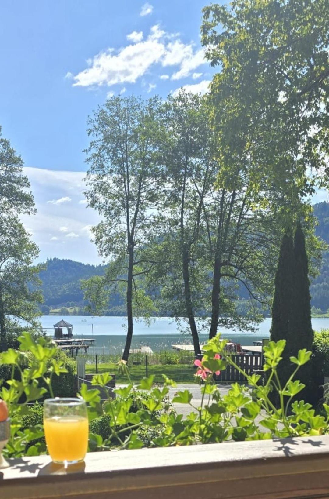 Strandpension Liane Sankt Kanzian am Klopeiner See Bagian luar foto