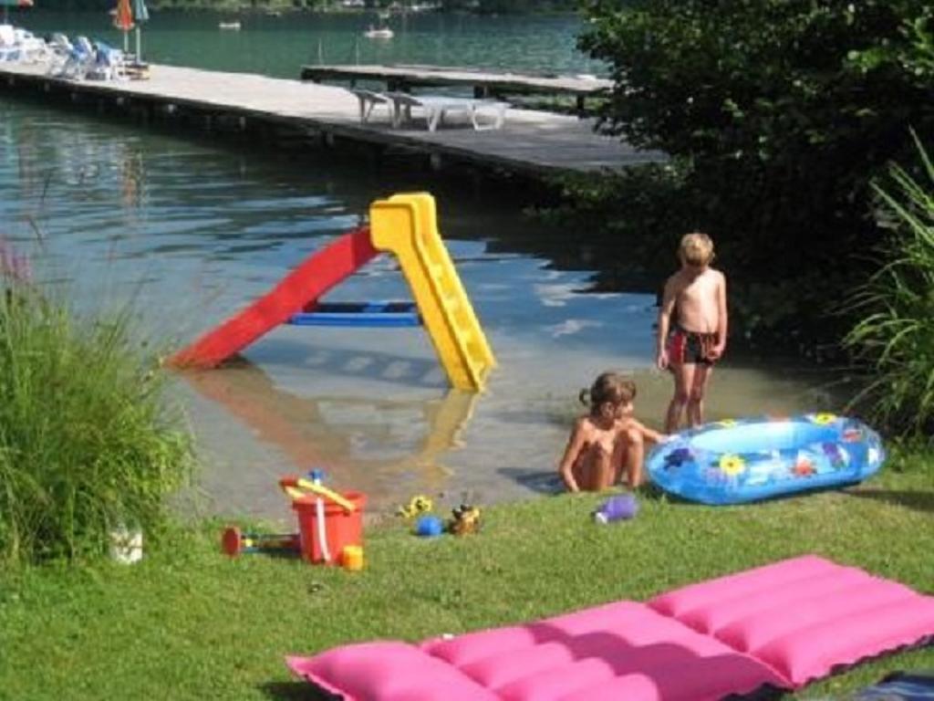 Strandpension Liane Sankt Kanzian am Klopeiner See Bagian luar foto